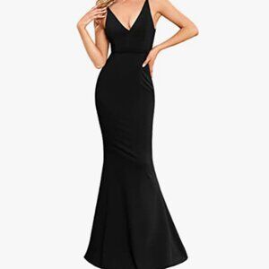 BUPT Womens VNeck Dress  - Size L